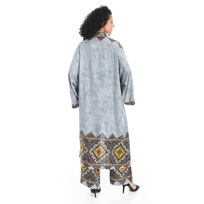 بدلة كيمونو مطبوعة