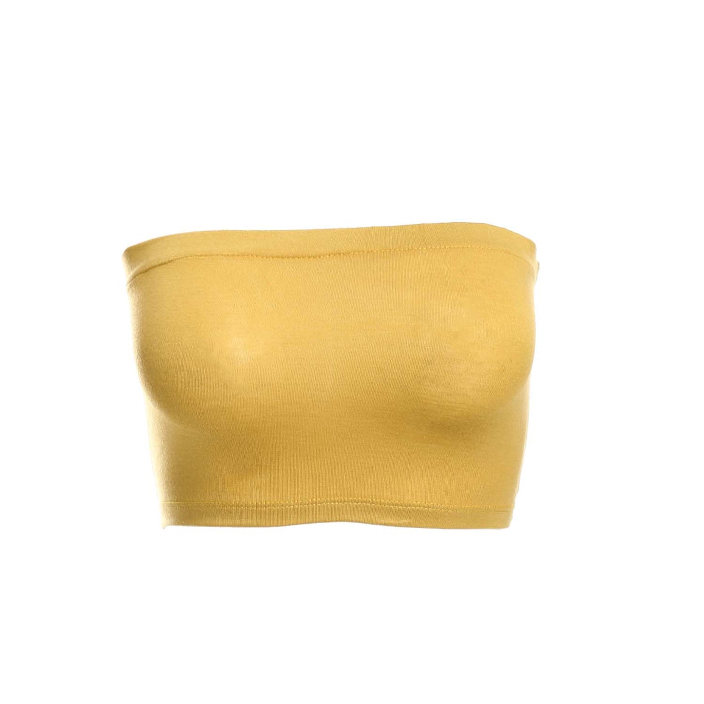 Solid Slip-on Crop Top