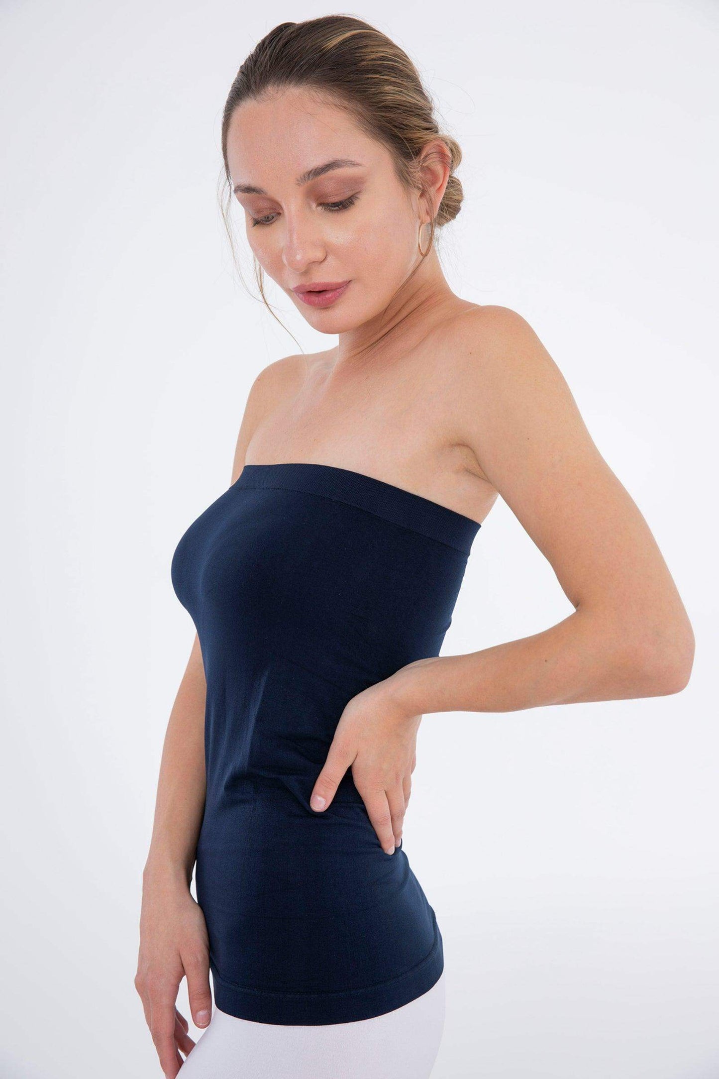 Carina Seamless Strapless Tank Top