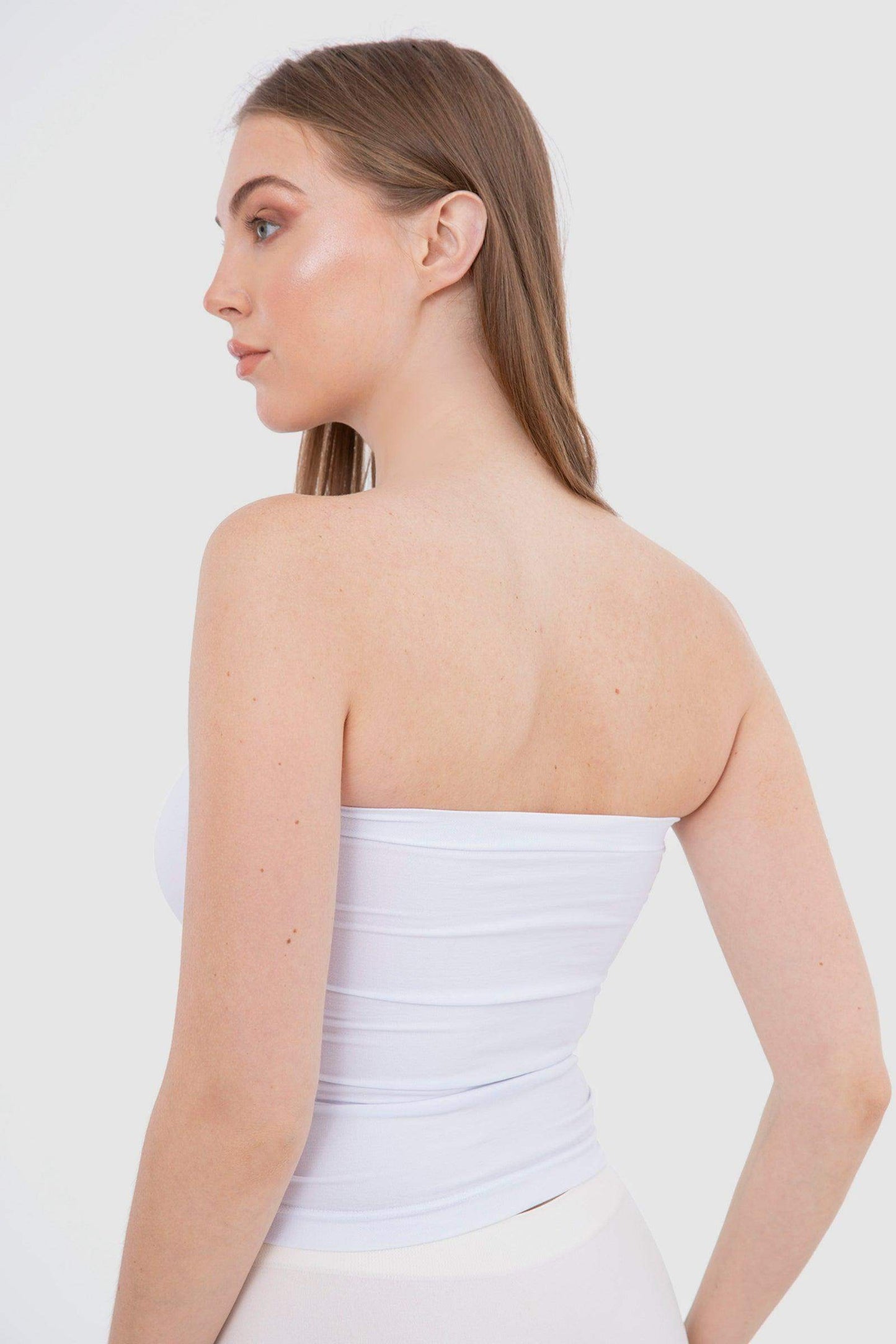 Carina Seamless Strapless Tube Top