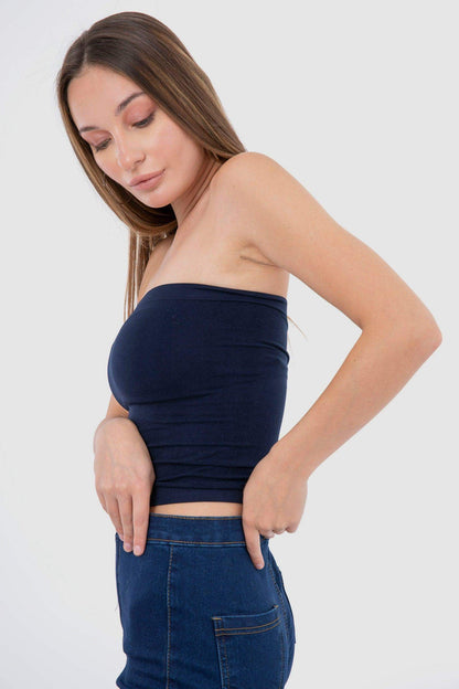 توب بدون حمالات بدون درزات