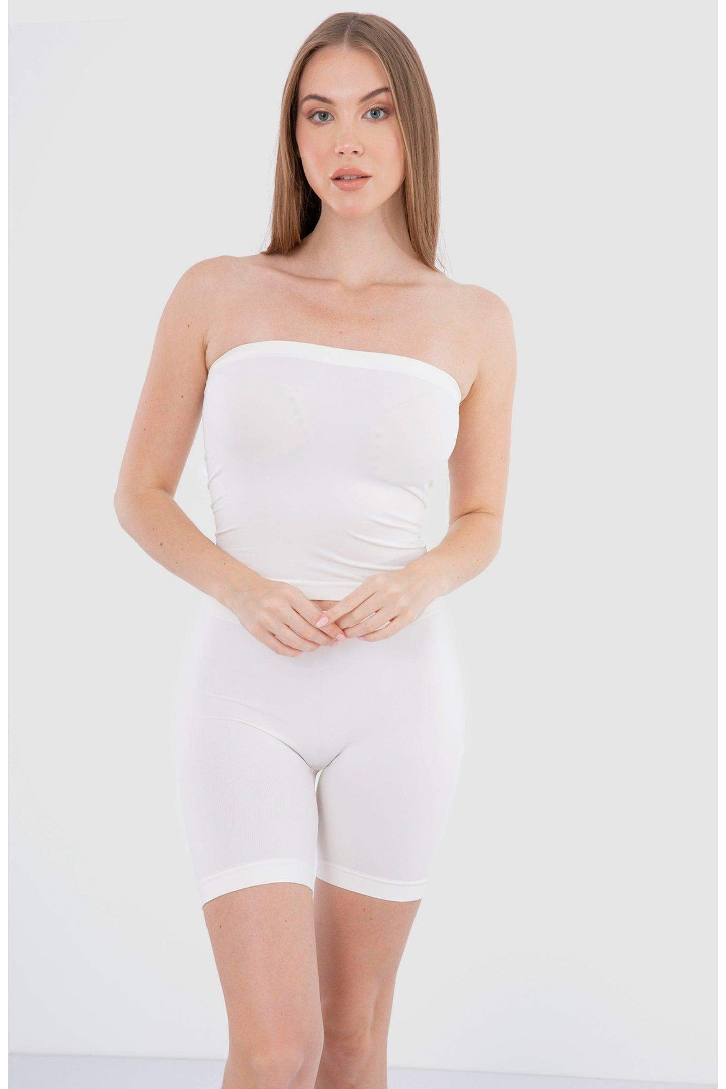 Carina Seamless Strapless Tube Top