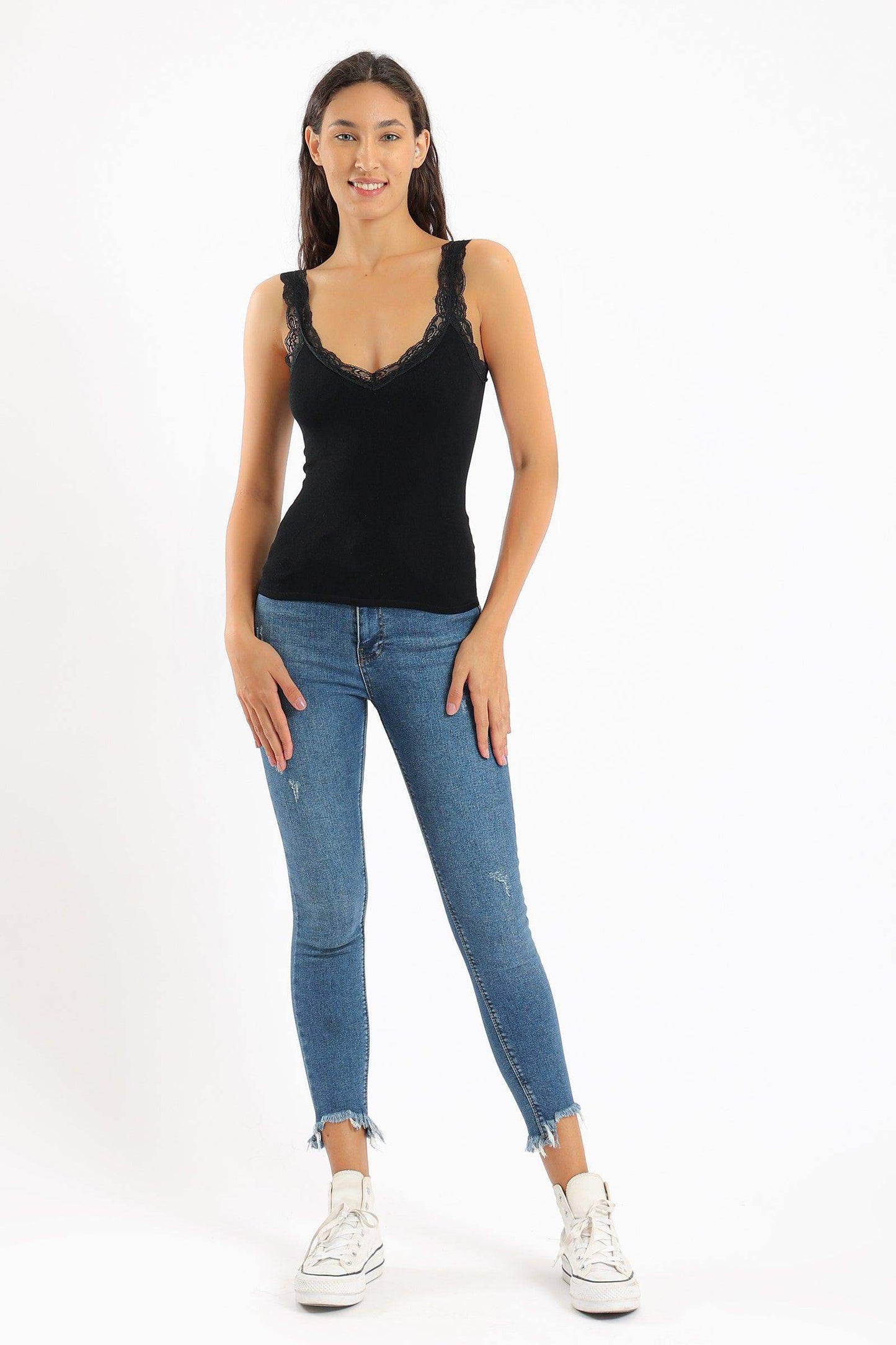 Carina Seamless V-Neck Sleeveless Top