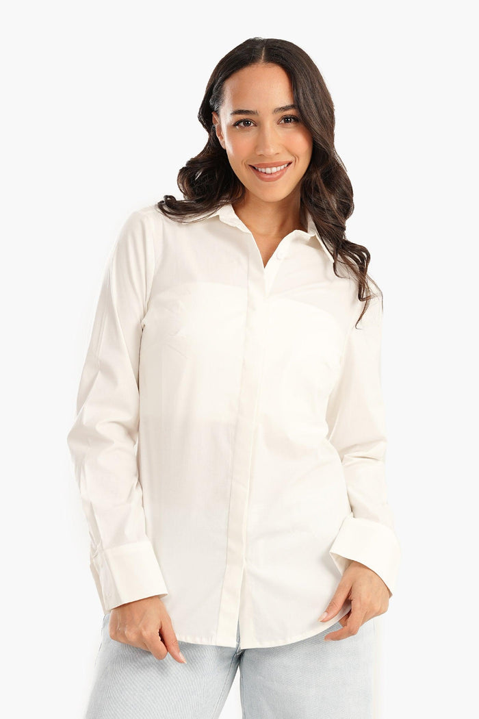 Carina Shirt with Full Hidden Placket