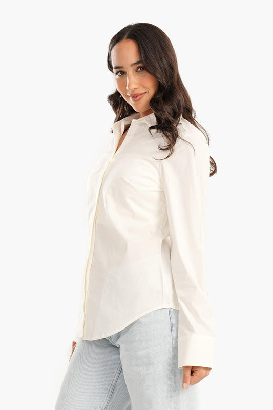 Carina Shirt with Full Hidden Placket