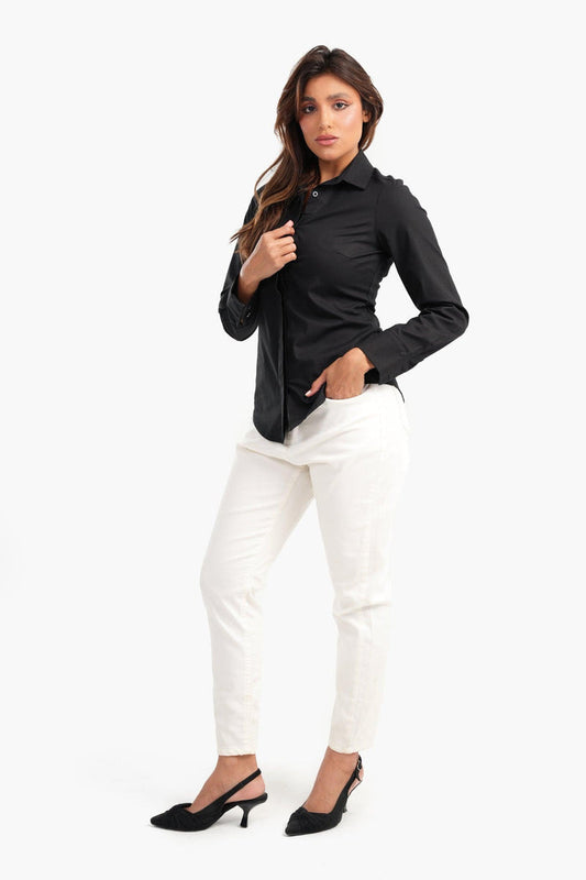 Carina Shirt with Full Hidden Placket