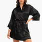 Carina Short Satin Robe