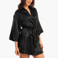 Carina Short Satin Robe