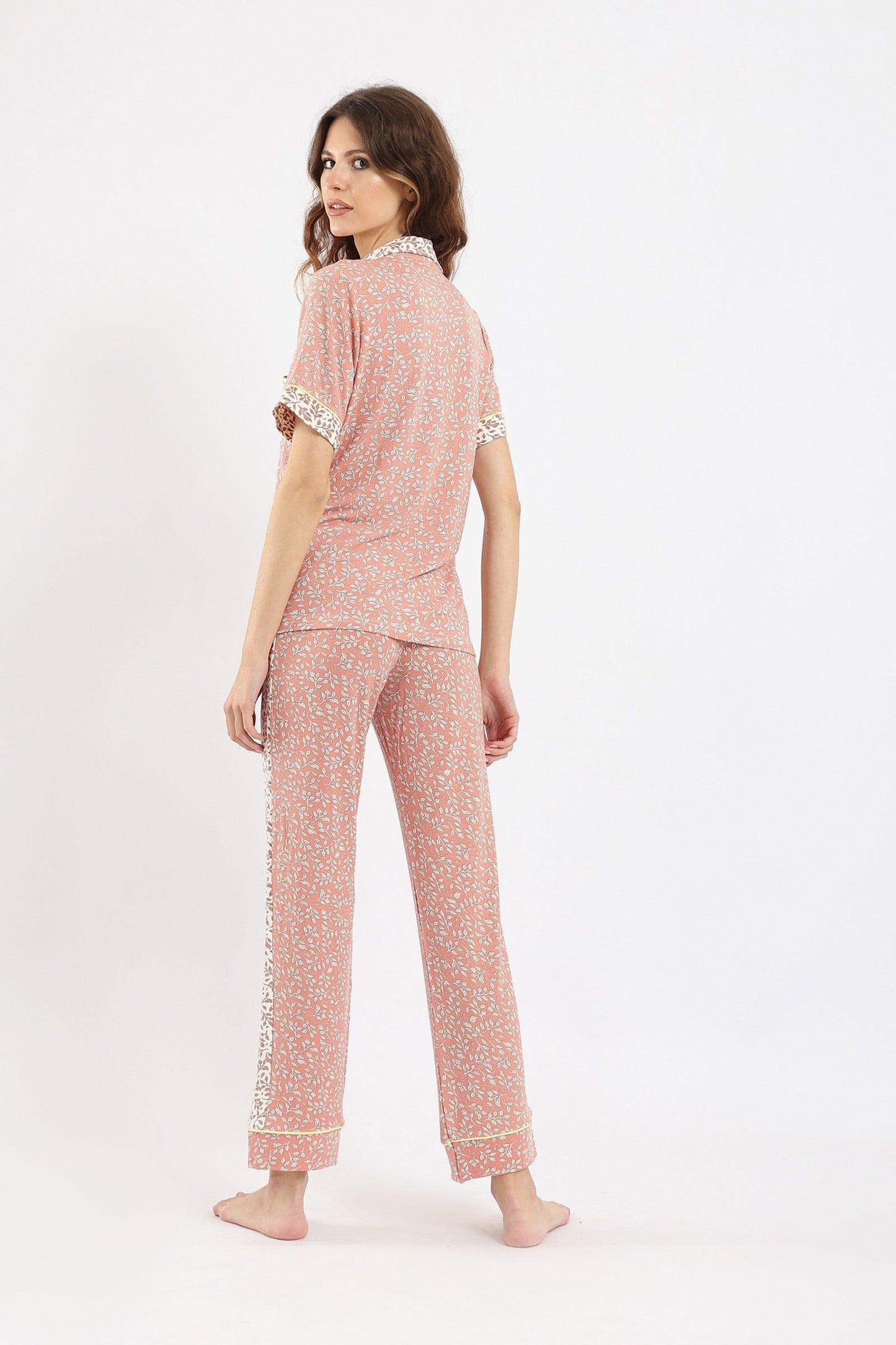 Printed Short Sleeve Pyjama