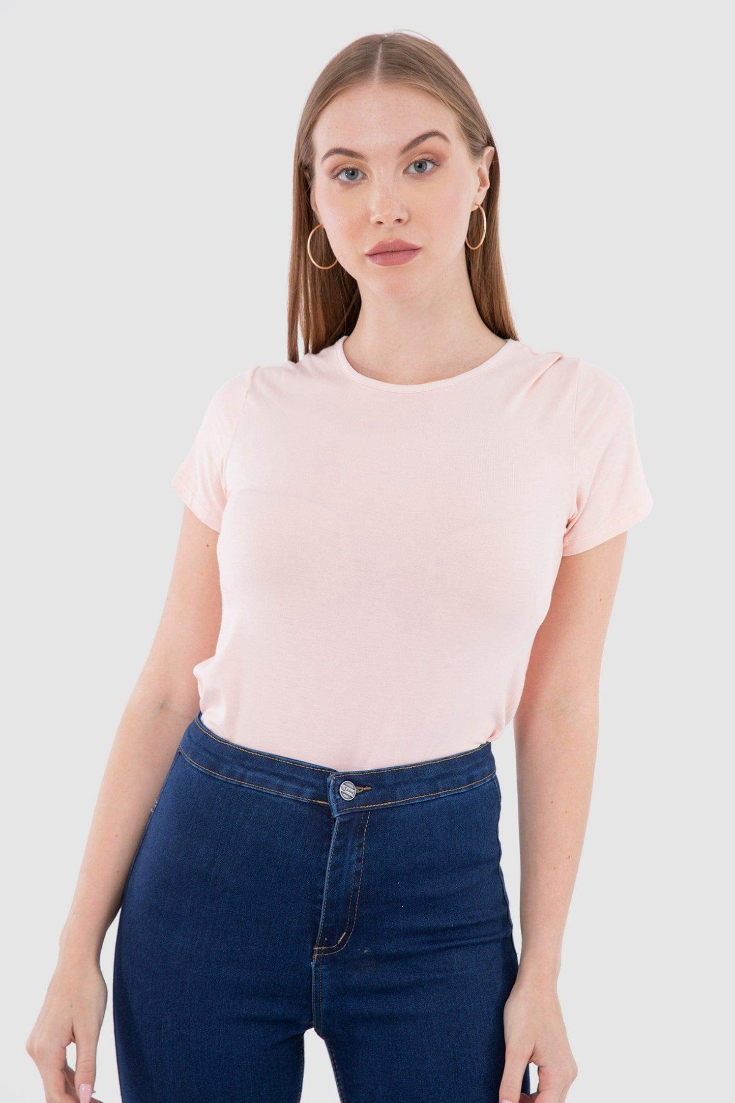 Carina Short Sleeves Viscose Top