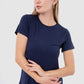 Carina Short Sleeves Viscose Top