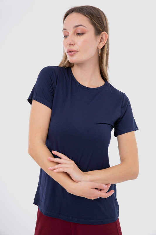 Carina Short Sleeves Viscose Top