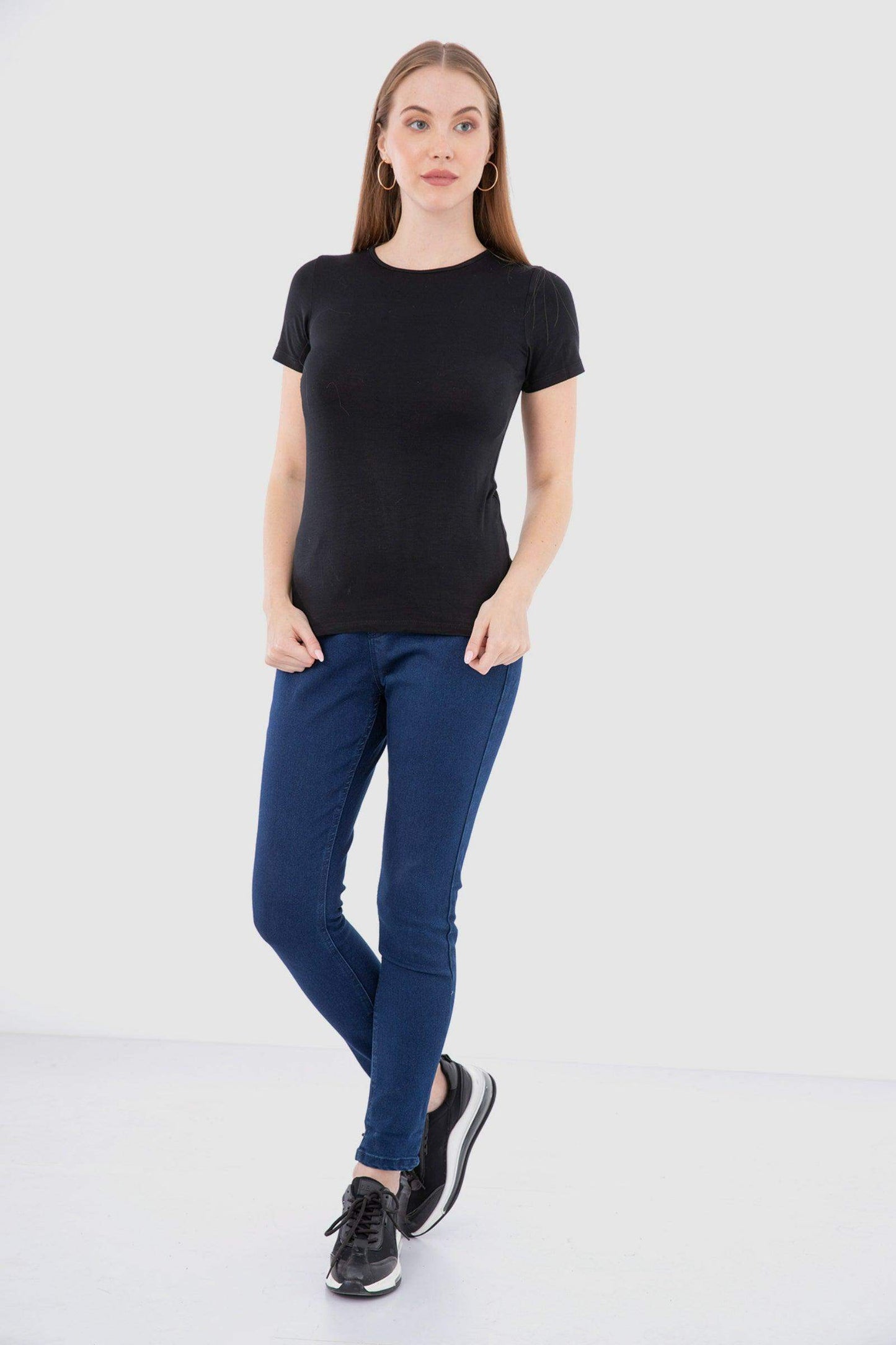 Carina Short Sleeves Viscose Top