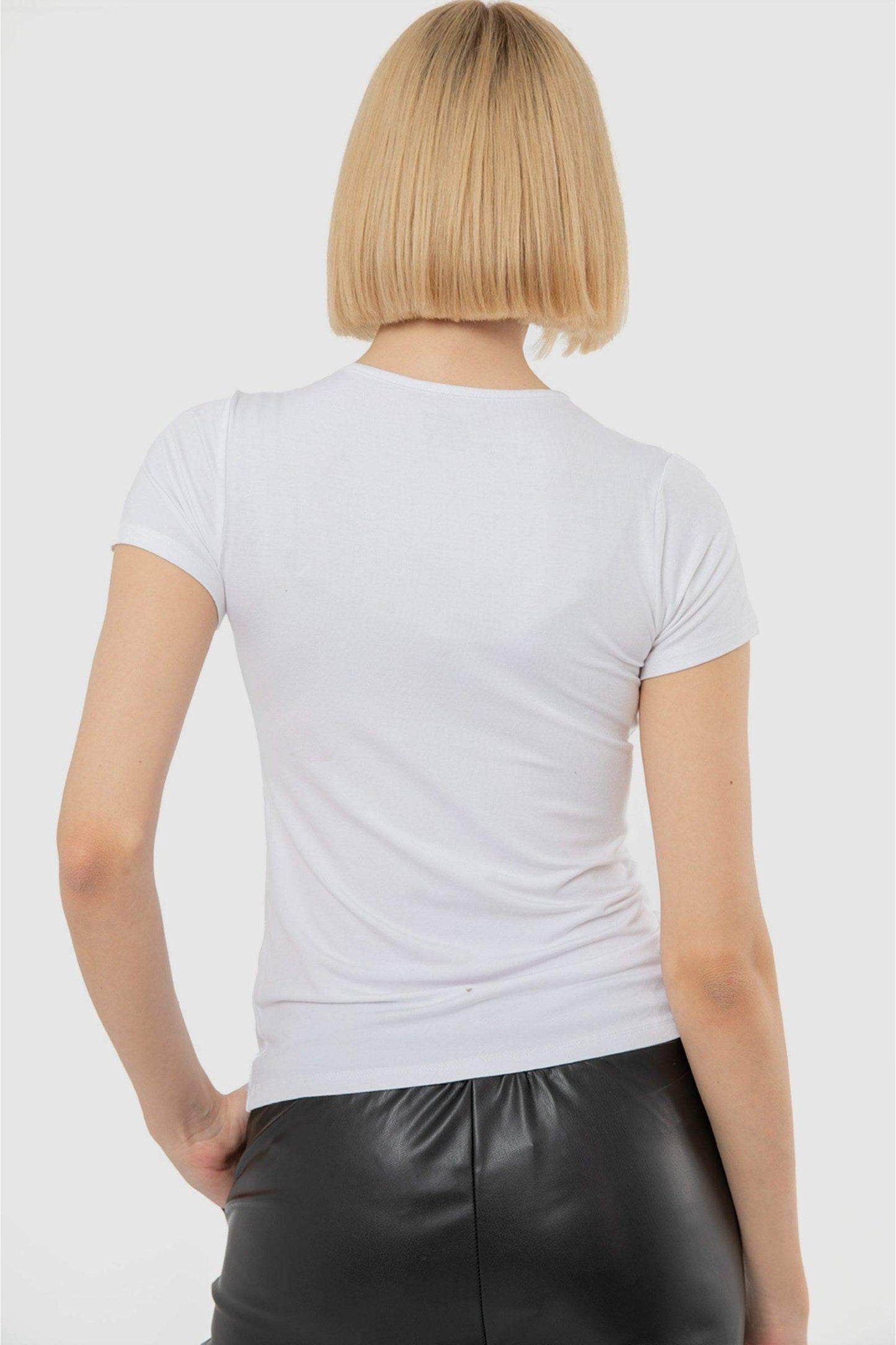 Carina Short Sleeves Viscose Top