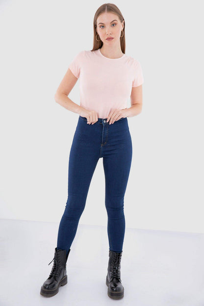 بلوزة فيسكوز بأكمام قصيرة