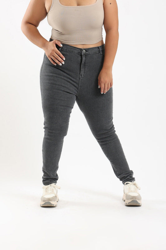 Skinny Fit Denim Pants - Clue Wear