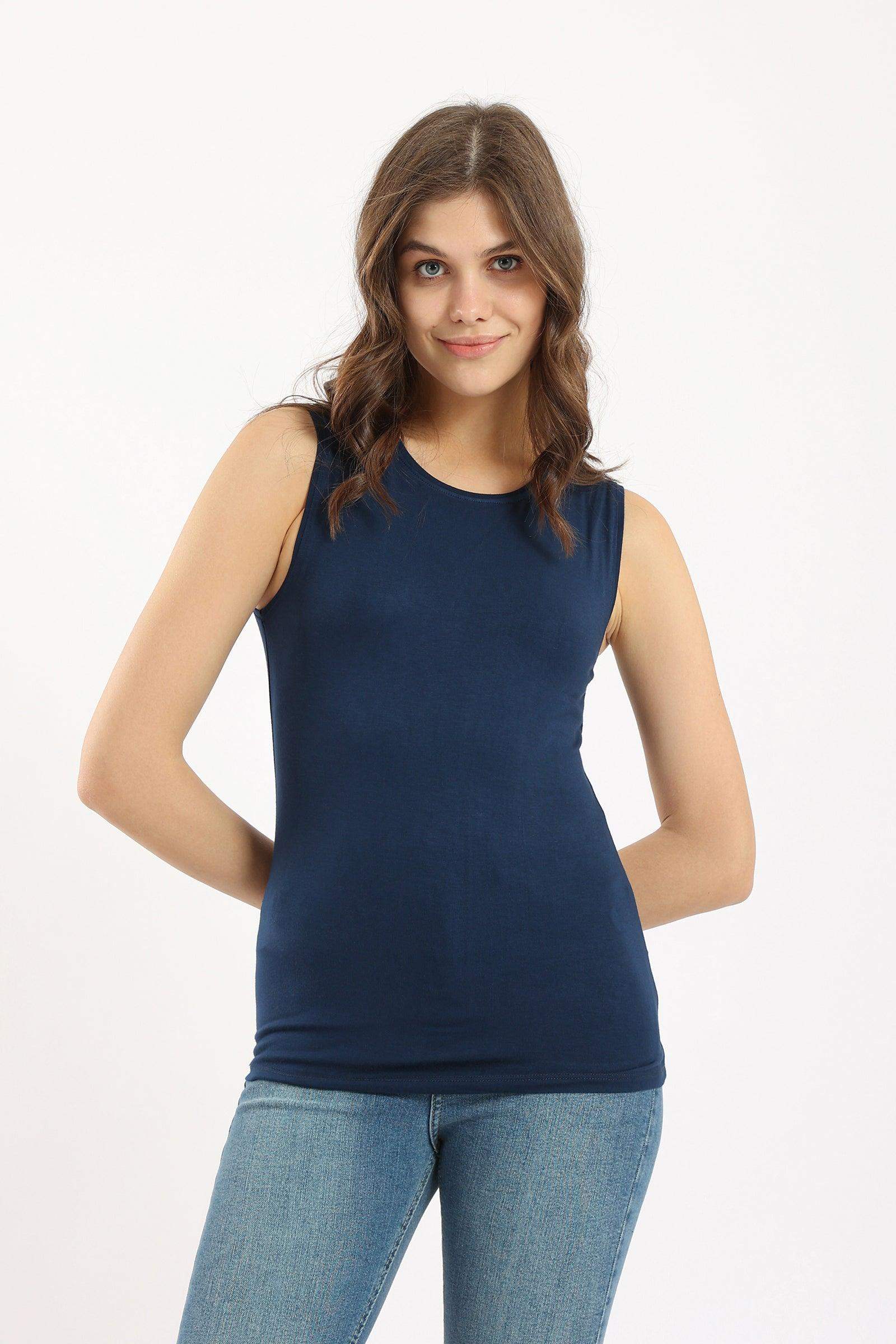 Sleeveless Crew Neck Top - Carina - ??Ã¢â‚¬â„¢????????ÃƒÂ±??Ã¯Â¿Â½ÃƒÂ¿??Ã†â€™?ÃƒÂ¿????