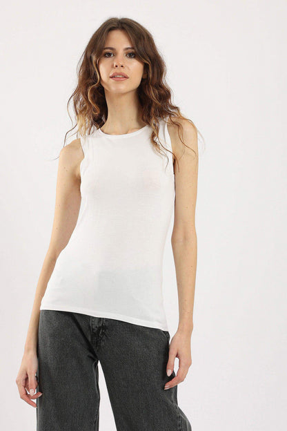 Sleeveless Crew Neck Top - Carina - ??Ã¢â‚¬â„¢????????ÃƒÂ±??Ã¯Â¿Â½ÃƒÂ¿??Ã†â€™?ÃƒÂ¿????