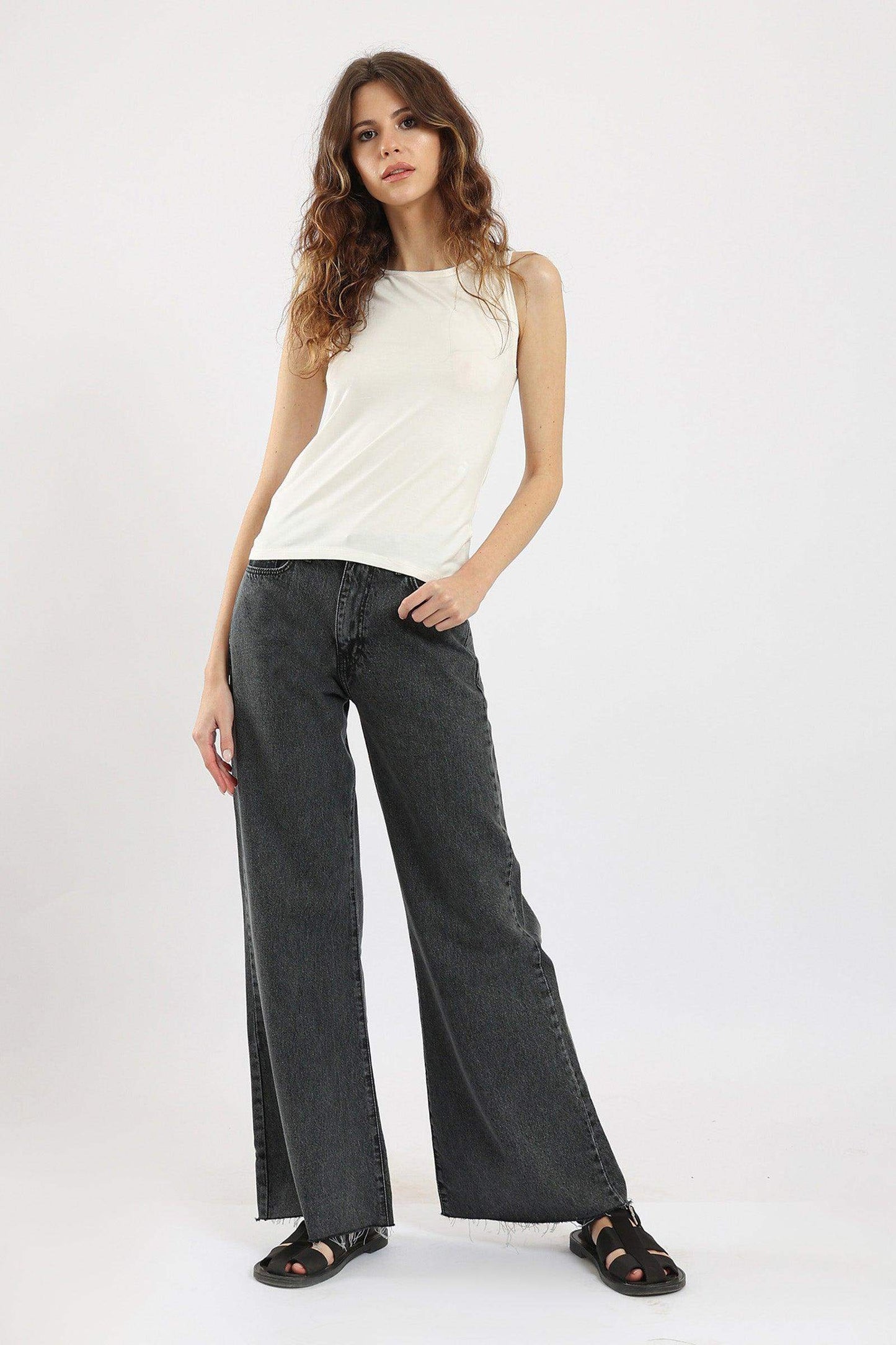 Sleeveless Crew Neck Top - Carina - ??Ã¢â‚¬â„¢????????ÃƒÂ±??Ã¯Â¿Â½ÃƒÂ¿??Ã†â€™?ÃƒÂ¿????