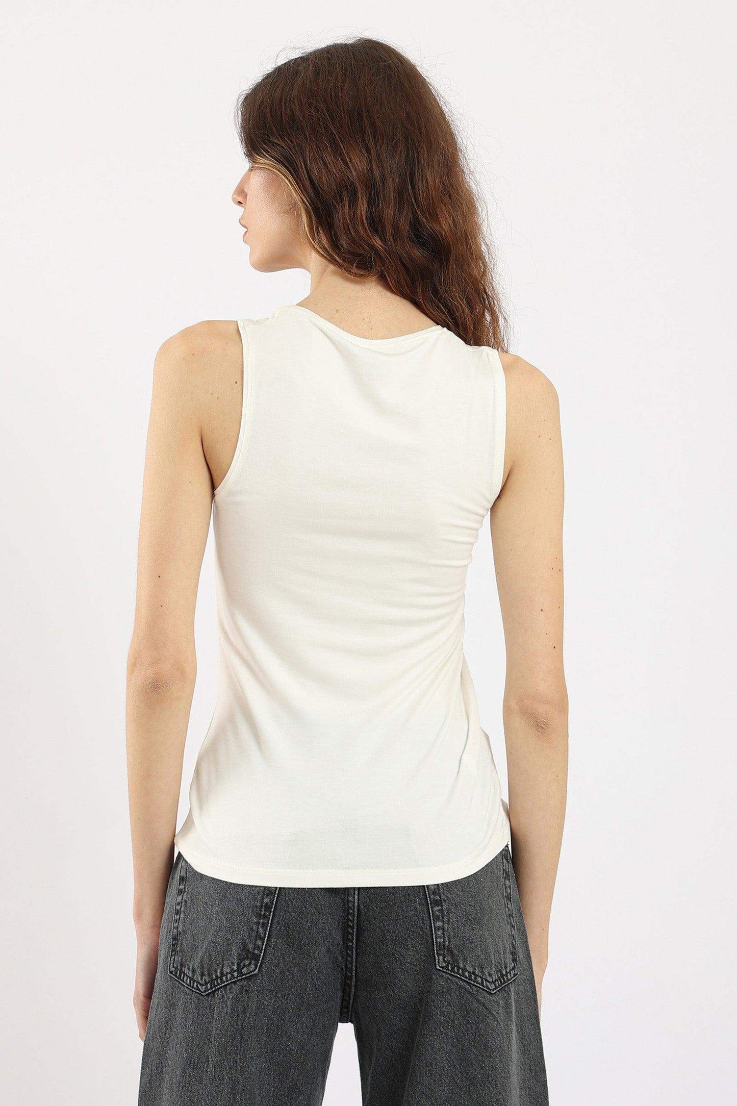 Sleeveless Crew Neck Top - Carina - ??Ã¢â‚¬â„¢????????ÃƒÂ±??Ã¯Â¿Â½ÃƒÂ¿??Ã†â€™?ÃƒÂ¿????
