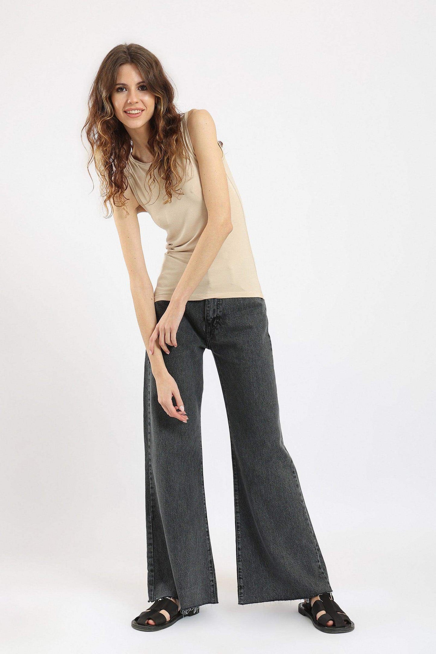 Sleeveless Crew Neck Top - Carina - ??Ã¢â‚¬â„¢????????ÃƒÂ±??Ã¯Â¿Â½ÃƒÂ¿??Ã†â€™?ÃƒÂ¿????