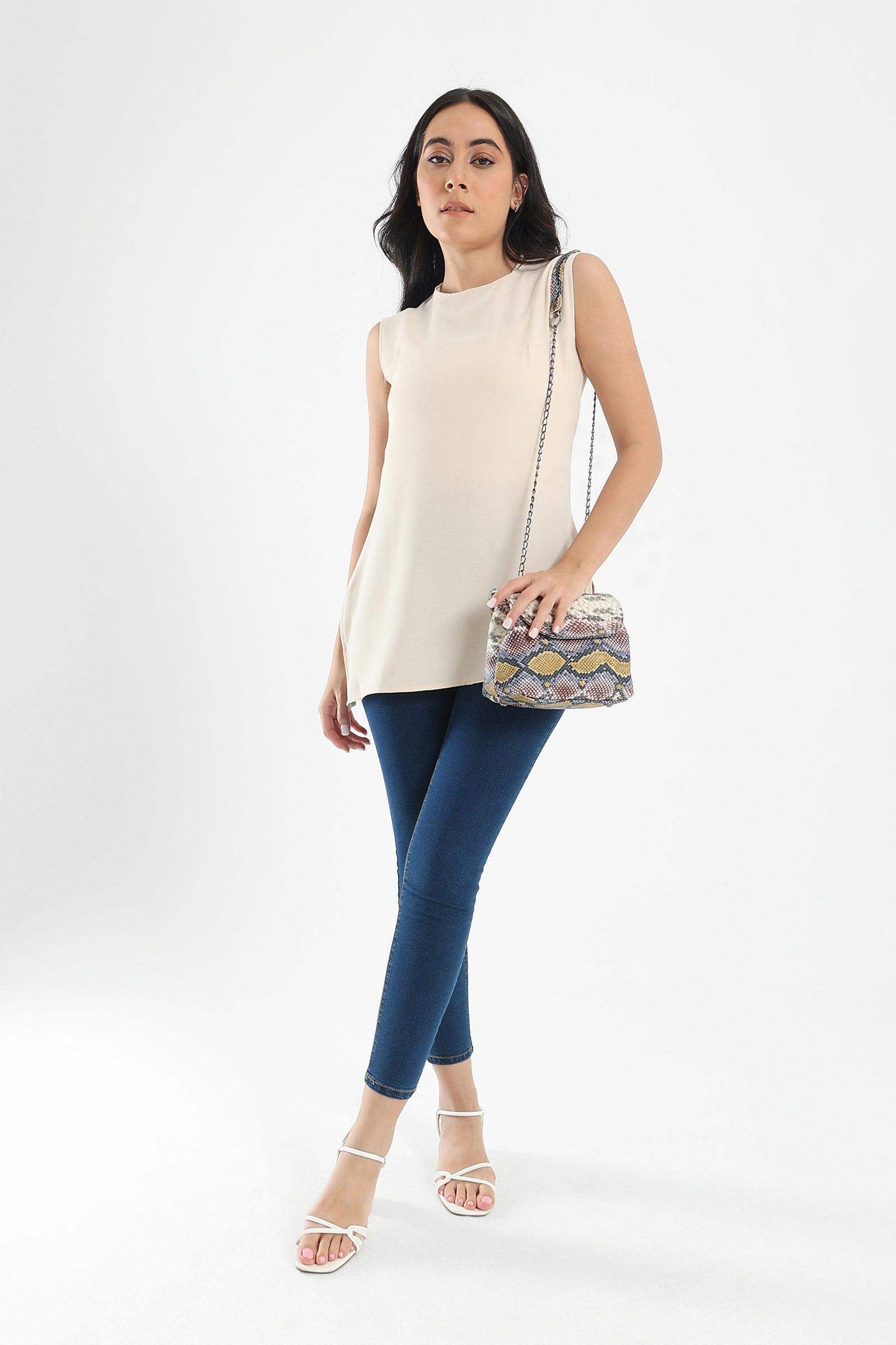 Sleeveless Plain Blouse - Carina - ??√É¬¢√¢‚Äö¬¨√¢‚Äû¬¢????????√É∆í√Ç¬±??√É¬Ø√Ç¬ø√Ç¬Ω√É∆í√Ç¬ø??√É‚Ä†√¢‚Ç¨‚Ñ¢?√É∆í√Ç¬ø????
