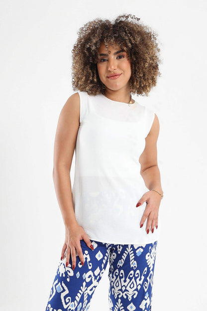 Sleeveless Plain Blouse - Carina - ??√É¬¢√¢‚Äö¬¨√¢‚Äû¬¢????????√É∆í√Ç¬±??√É¬Ø√Ç¬ø√Ç¬Ω√É∆í√Ç¬ø??√É‚Ä†√¢‚Ç¨‚Ñ¢?√É∆í√Ç¬ø????