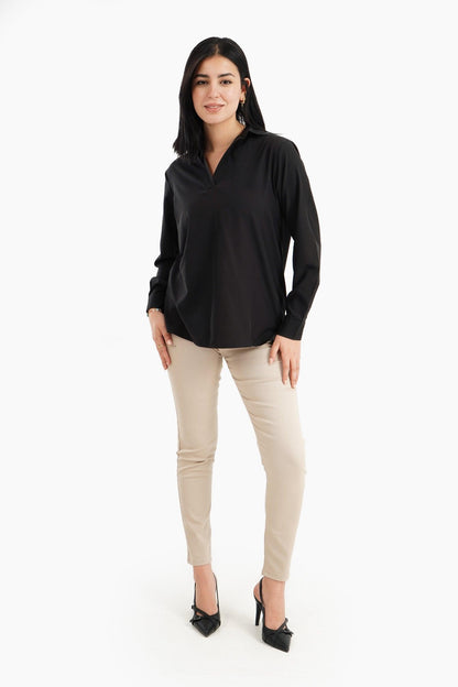 بنطال ضيق بقصة Slim Fit