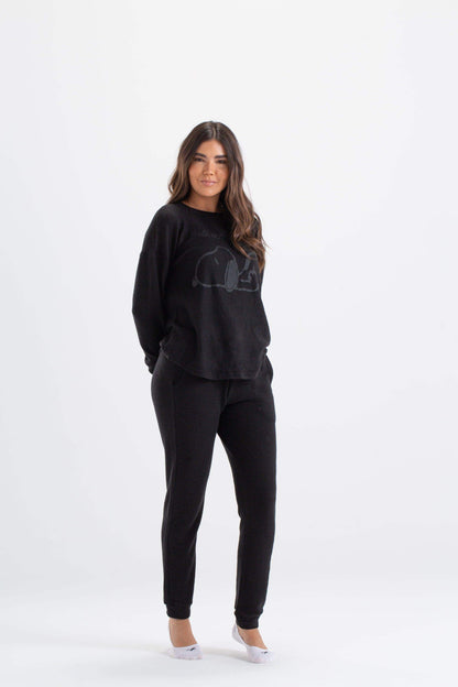 طقم بيجامة سنوبي سادة