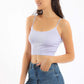 Carina Spaghetti Straps Cropped Top