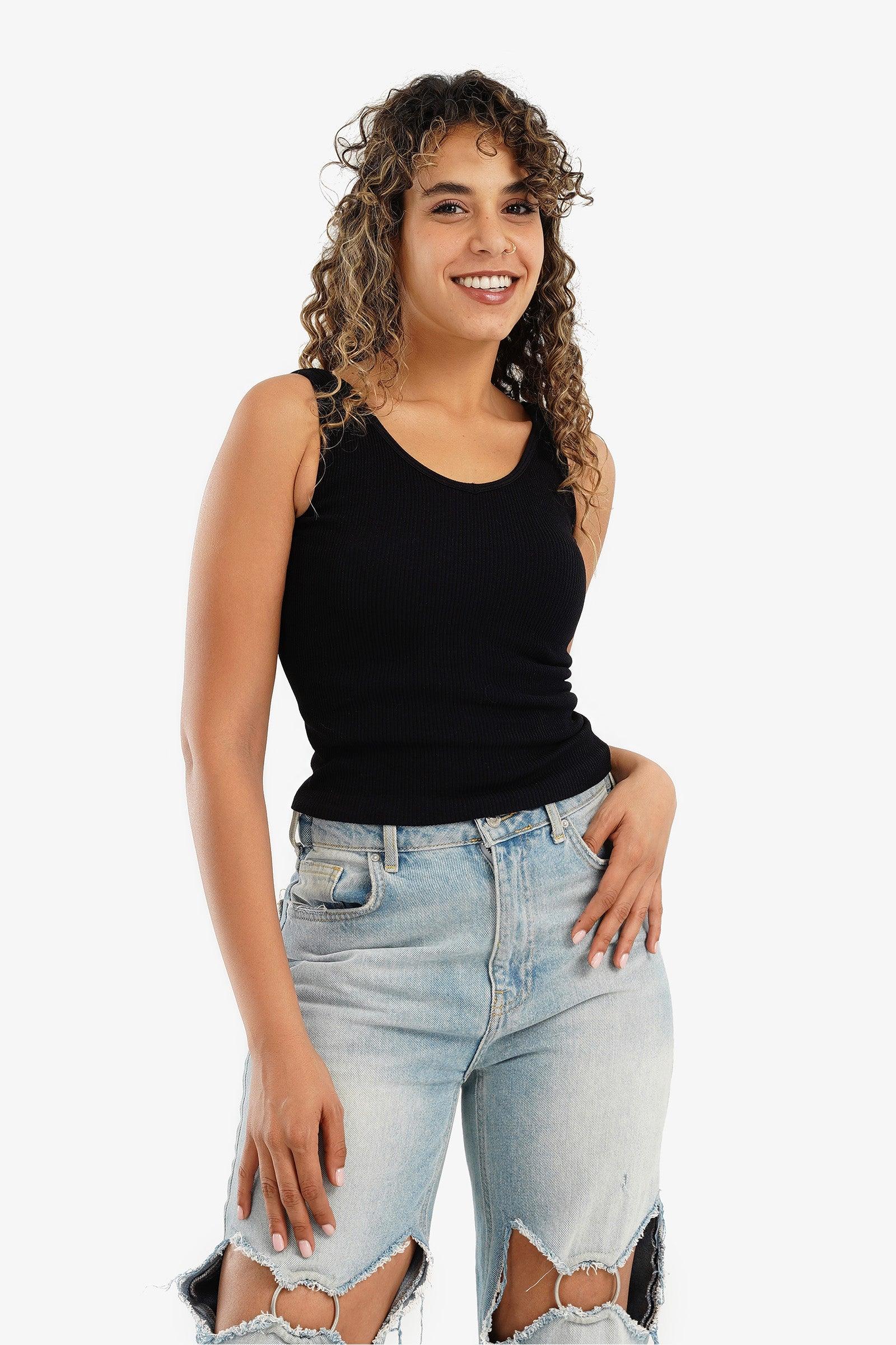 Square Back Ribbed Top - Carina - ??Ã¢â‚¬â„¢????????ÃƒÂ±??Ã¯Â¿Â½ÃƒÂ¿??Ã†â€™?ÃƒÂ¿????