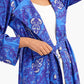 Blue Summer Printed Cardigan