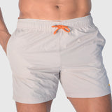 Viga Gray Solid Swim-Short for Boys