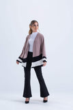 Carina Tri-Tone Knitted Cardigan