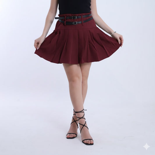 Belted Skirt