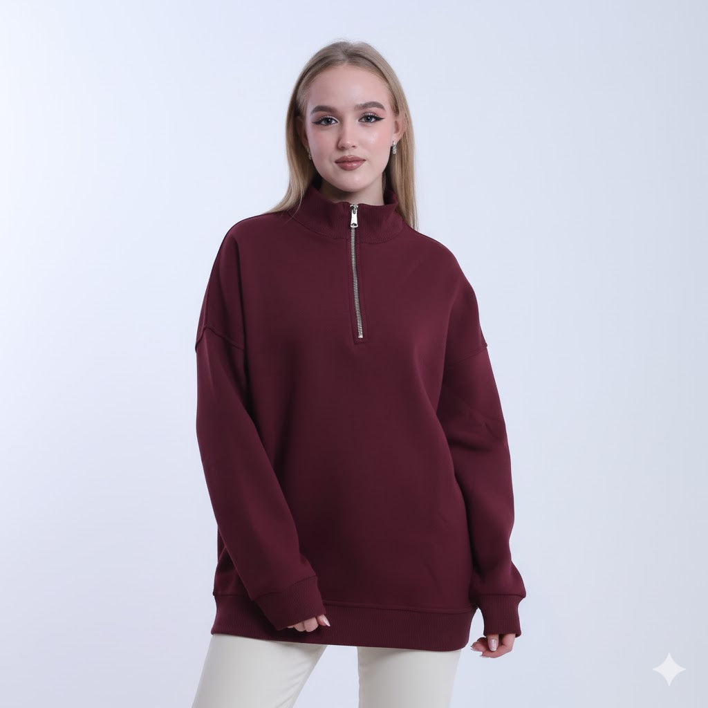 Cozy Zip Pullover