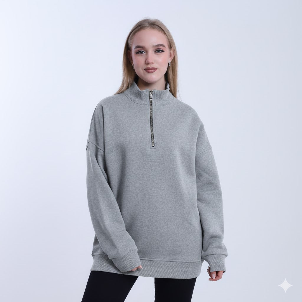 Cozy Zip Pullover