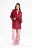 Carina Velvet Long Sleeves Robe