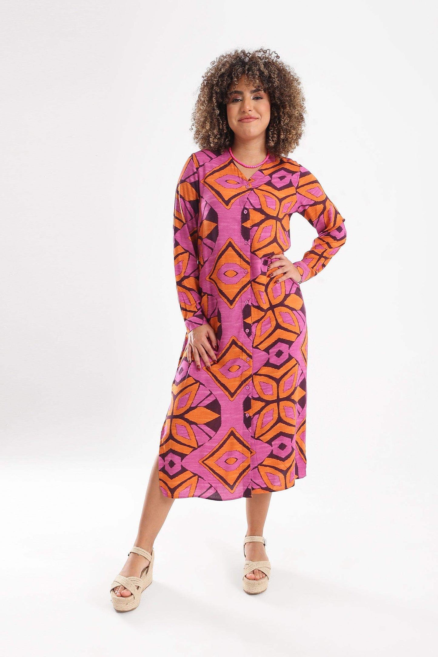 Vibrant Colored Shirt Dress - Carina - ??√É¬¢√¢‚Äö¬¨√¢‚Äû¬¢????????√É∆í√Ç¬±??√É¬Ø√Ç¬ø√Ç¬Ω√É∆í√Ç¬ø??√É‚Ä†√¢‚Ç¨‚Ñ¢?√É∆í√Ç¬ø????