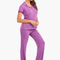 Violet Full Placket Pyjama Set