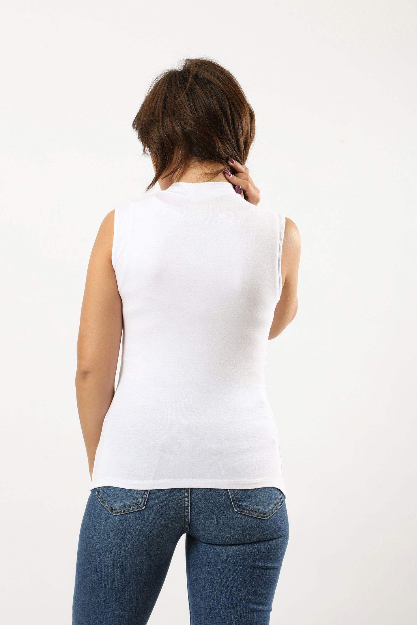 Viscose High Neck Top - Carina - ??â€™????????Ã±??ï¿½Ã¿??Æ’?Ã¿????