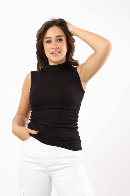 Viscose High Neck Top - Carina - ??â€™????????Ã±??ï¿½Ã¿??Æ’?Ã¿????