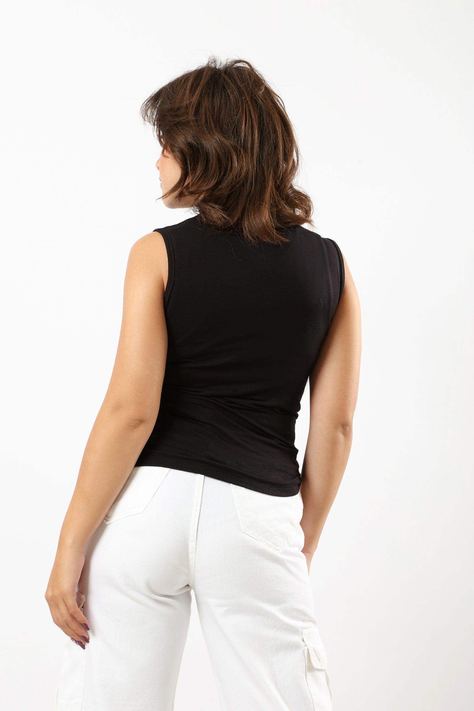 Viscose High Neck Top - Carina - ??â€™????????Ã±??ï¿½Ã¿??Æ’?Ã¿????