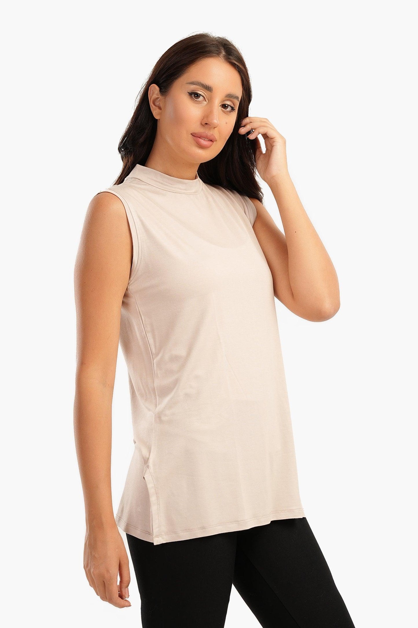 بلوزة فيسكوز بيج بقصّة عادية