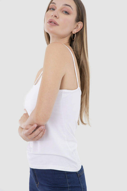 بلوزة بدون أكمام من الفيسكوز