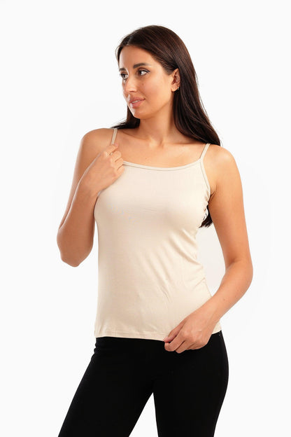 بلوزة بدون أكمام من الفيسكوز