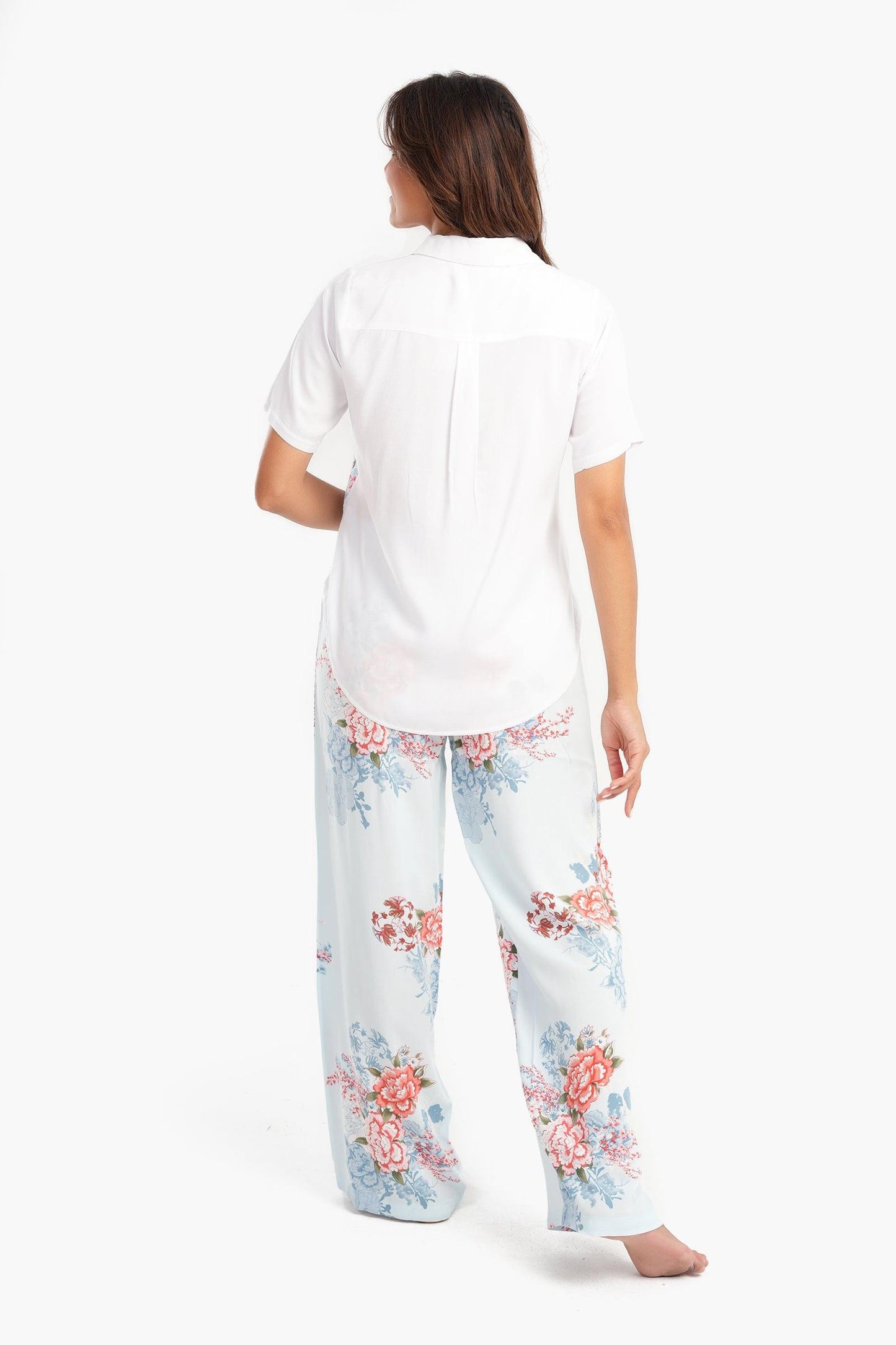 Voile Flowery Pyjama Set