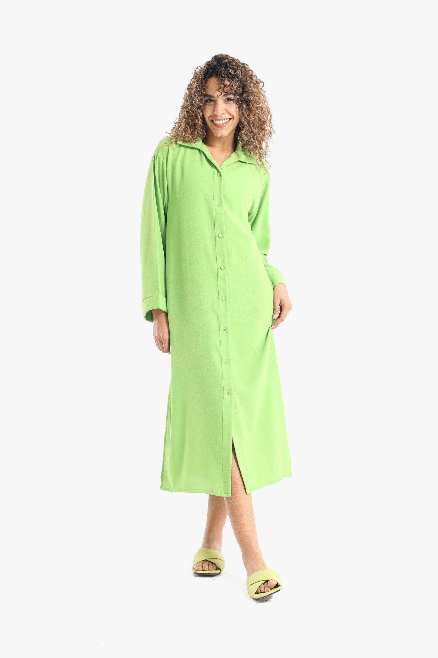 Voile Solid Shirt Dress - Carina - ??√É¬¢√¢‚Äö¬¨√¢‚Äû¬¢????????√É∆í√Ç¬±??√É¬Ø√Ç¬ø√Ç¬Ω√É∆í√Ç¬ø??√É‚Ä†√¢‚Ç¨‚Ñ¢?√É∆í√Ç¬ø????