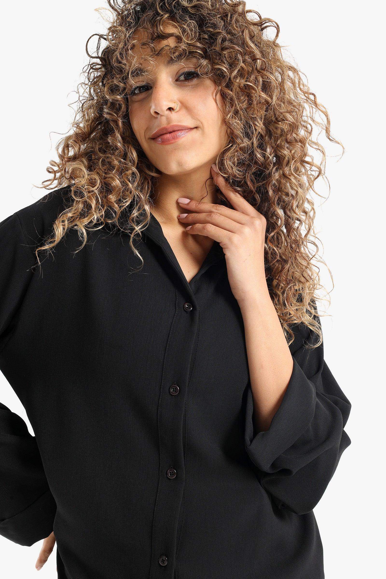 Voile Solid Shirt Dress - Carina - ??√É¬¢√¢‚Äö¬¨√¢‚Äû¬¢????????√É∆í√Ç¬±??√É¬Ø√Ç¬ø√Ç¬Ω√É∆í√Ç¬ø??√É‚Ä†√¢‚Ç¨‚Ñ¢?√É∆í√Ç¬ø????