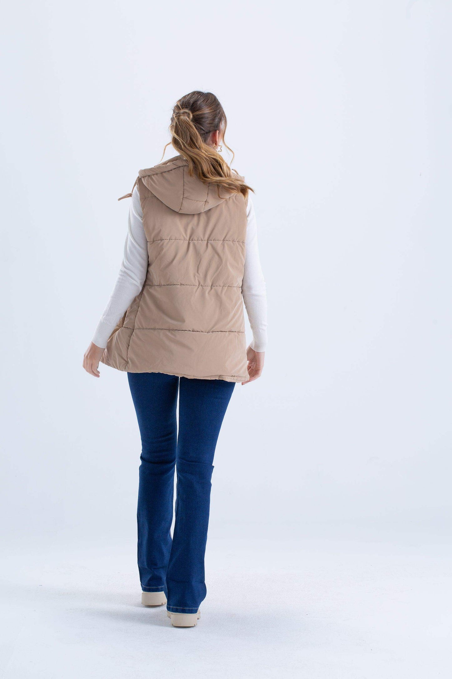 Carina Waterproof Puffer Vest Jacket